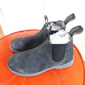 Blundstone Unisex 587 Chelsea Boot Rustic Dark Gray US Women's 7.5